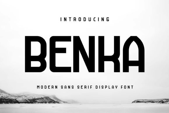 Benka: The Modern Sans Serif for Bold Brand Statements