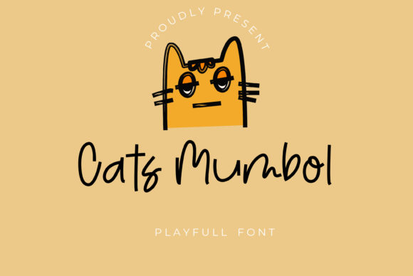 Cats Mumbol: The Trendy Display Font for Modern Designs