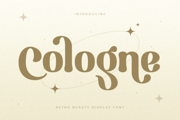 Cologne: A Modern Display Font for Stylish Visuals