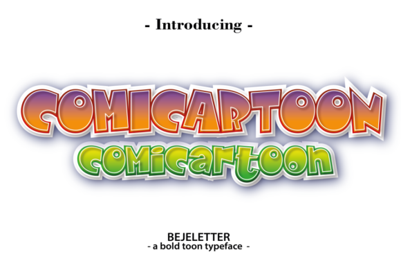 Comicartoon: A Playful Typeface for Whimsical Designs