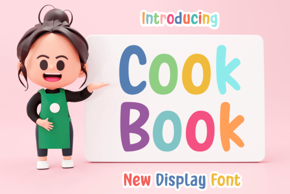 Cook Book: The Friendly Display Font for Every Creative Project