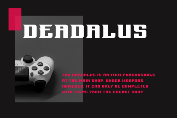 Deadalus: The Display Font That Commands Attention in Every Design