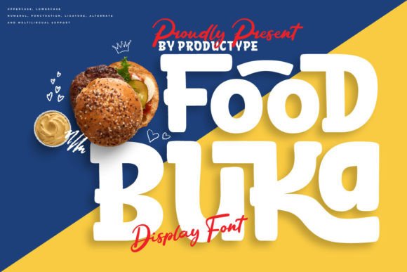 Food Buka: The Typeface That Tastes Like Success