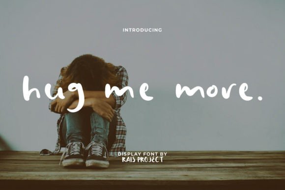 Hug Me More: The Playful Font That Brings Joy to Every Project