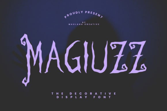 Magiuzz: A Playful Display Font for Creative Projects