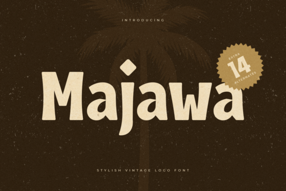 Majawa: A Retro Font with Vibrant Energy for Modern Projects