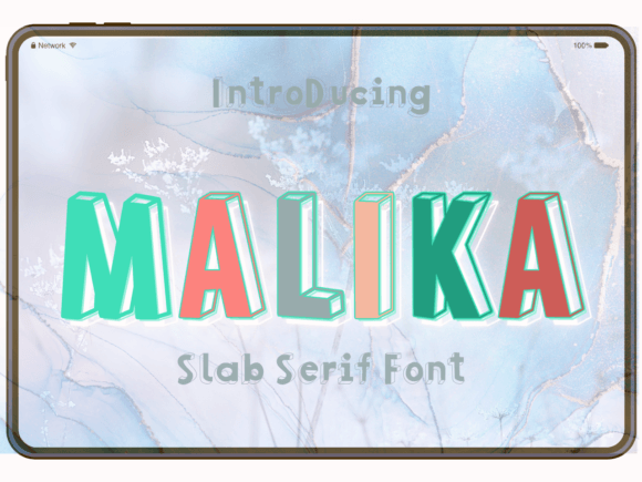 Malika: A Font That Brings Playful Character to Your Designs