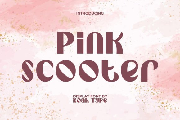 Pink Scooter: A Display Font with Personality and Punch