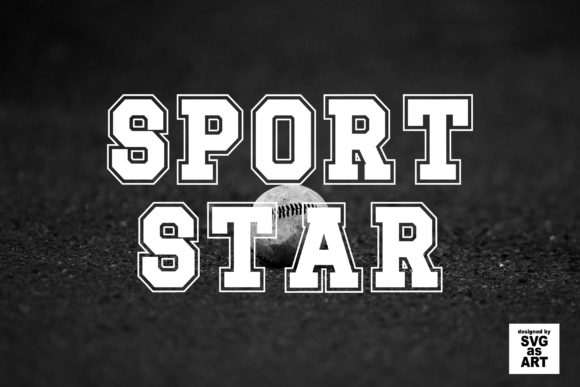 Sport Star: The Bold Typeface for Athletic and Active Designs