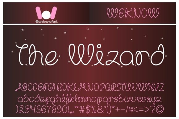The Wizard: A Font That Brings a Cool, Thin Vibe to Your Projects