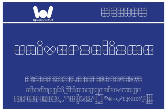 Universalisme: The Display Font for Modern Branding