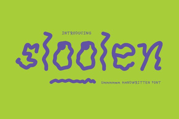 Unlock Playful Design: The Sloolen Font for Creative Projects