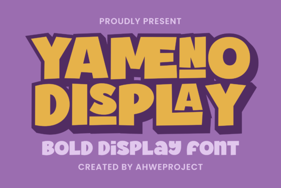 Yameno: The Bold Display Font That Injects Personality Into Any Project